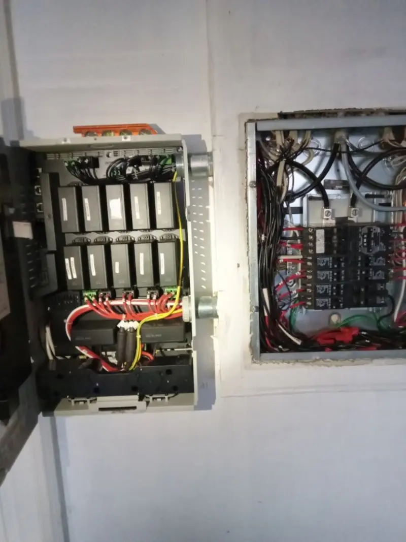 Electrical panel upgrade completed for Commercial Electrician Services in Northumberland